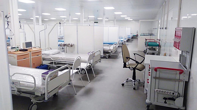 Ковидный госпиталь в «Екатеринбург-Экспо» откроется 10 июля