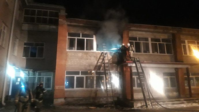 В Каменске-Уральском из-за пожара эвакуировали пациентов психбольницы
