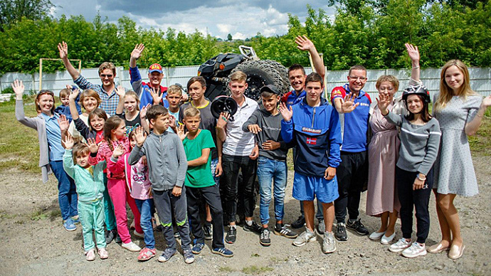 Сергей Карякин ищет талантливых гонщиков среди уральских детей