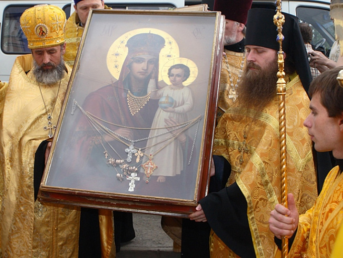 В Екатеринбург прибудет чудотворная икона Богородицы «Призри на смирение»