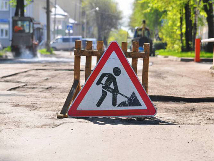 В Екатеринбурге до середины июля перекрыли улицу Татищева