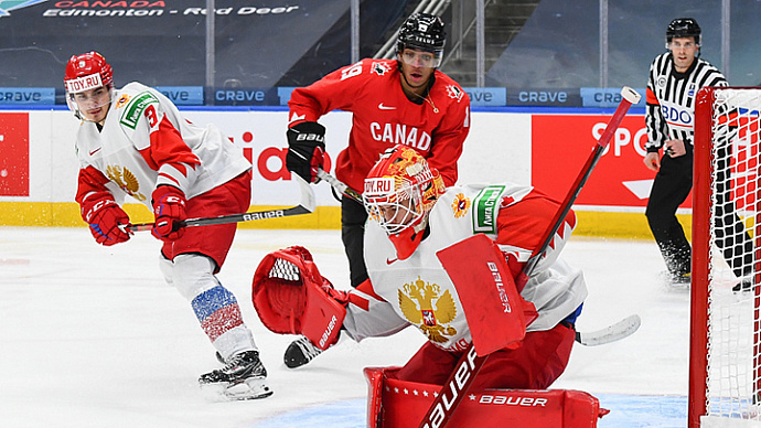 Российские хоккеисты на МЧМ проиграли Канаде и поборются за бронзу