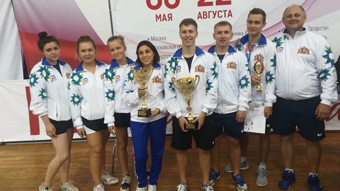 Уральские теннисисты завоевали четыре медали IV Летней спартакиады молодёжи