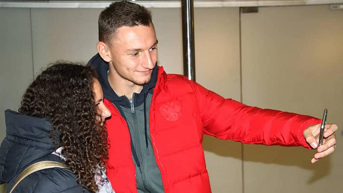 Молодёжная сборная России по футболу прилетела в Екатеринбург