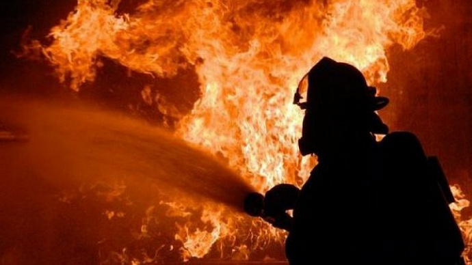 На заводе Уралмаша произошёл пожар: загорелось масло