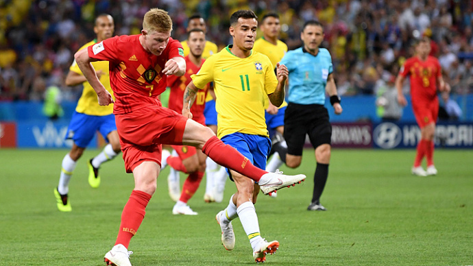 Бельгийцы выбили сборную Бразилии из ¼ финала ЧМ-2018