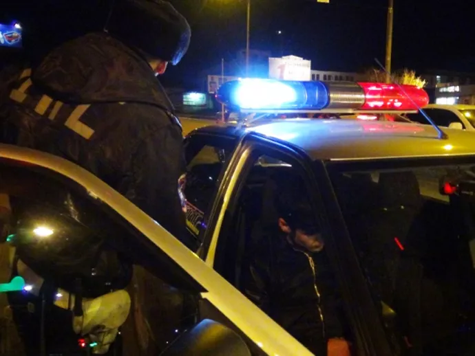 ГИБДД Екатеринбурга выловила девять пьяных водителей за одну ночь